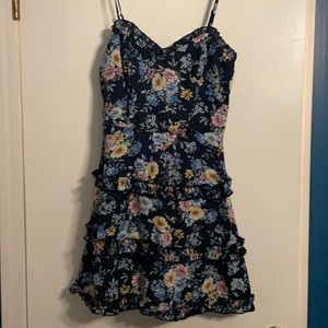 Floral mini dress